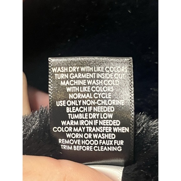 Torrid Women's Black Hooded Parka Longline Warm Soft Size 0/L/12 NEW w/tags - Picture 14 of 14